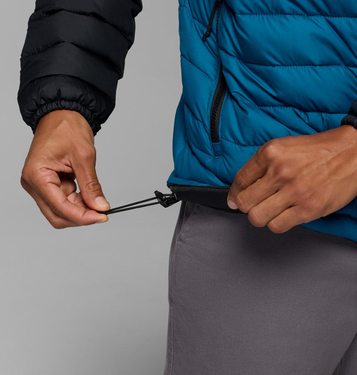 Columbia Men's Powder Lite II Jacket - Phoenix Blue / Black, product image 8