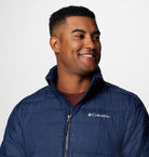 Columbia Men's Powder Lite II Jacket - Collegiate Navy, logo view