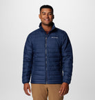 Columbia Men's Powder Lite II Jacket - Collegiate Navy, front view