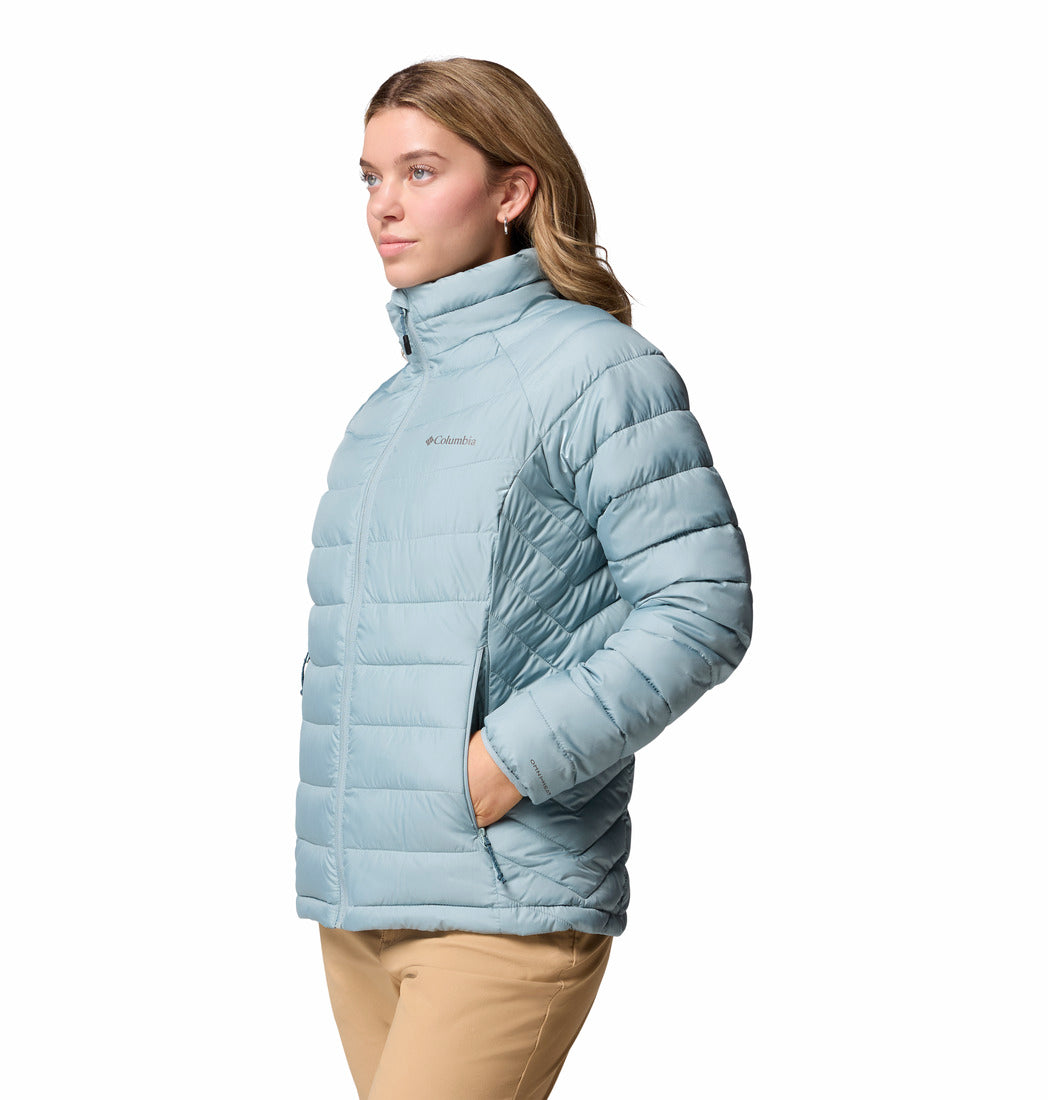 Womens Powder Lite™ Ii Full Zip Jacket-Crushed Blue