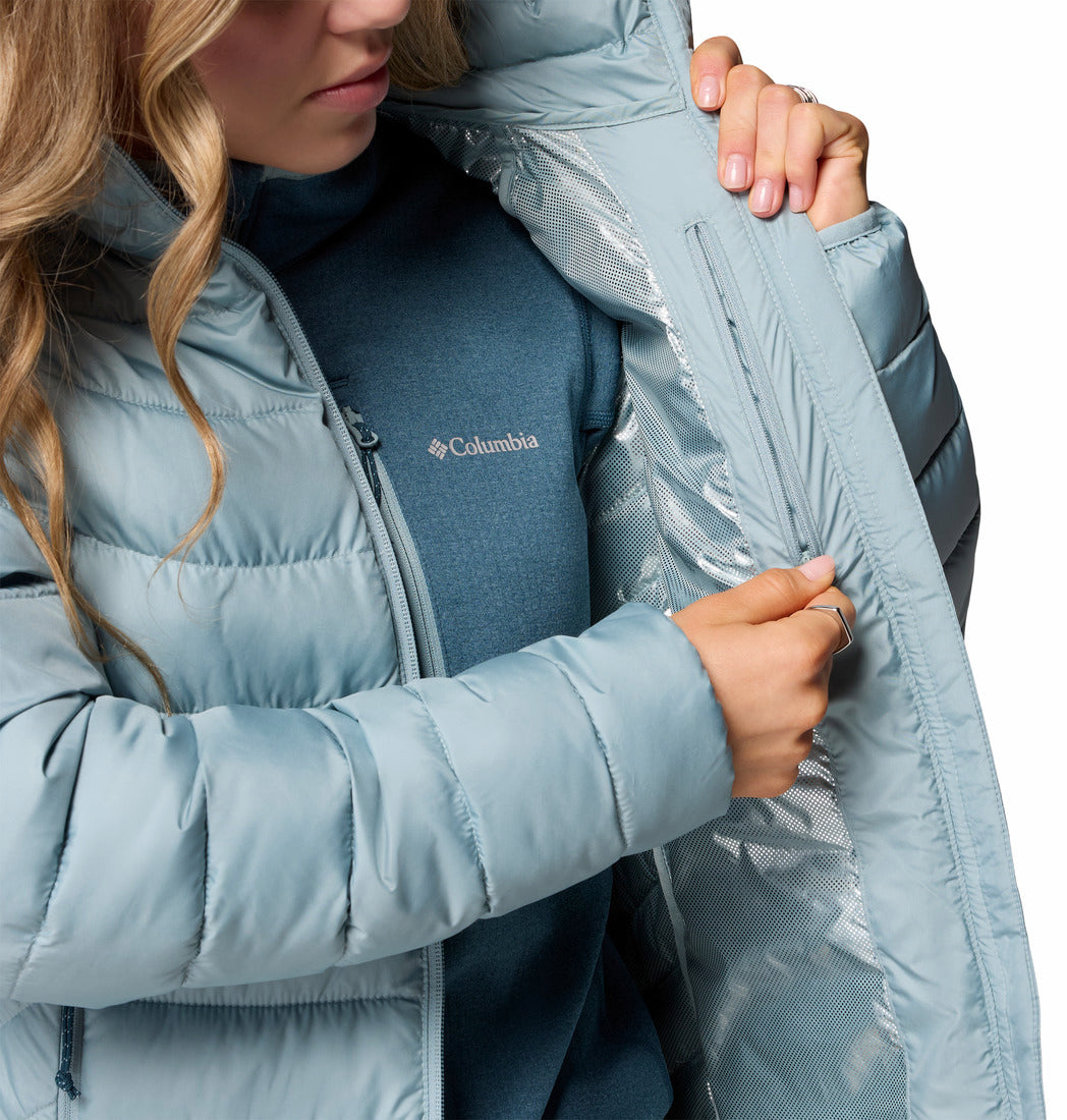 Womens Powder Lite™ Ii Full Zip Jacket-Crushed Blue