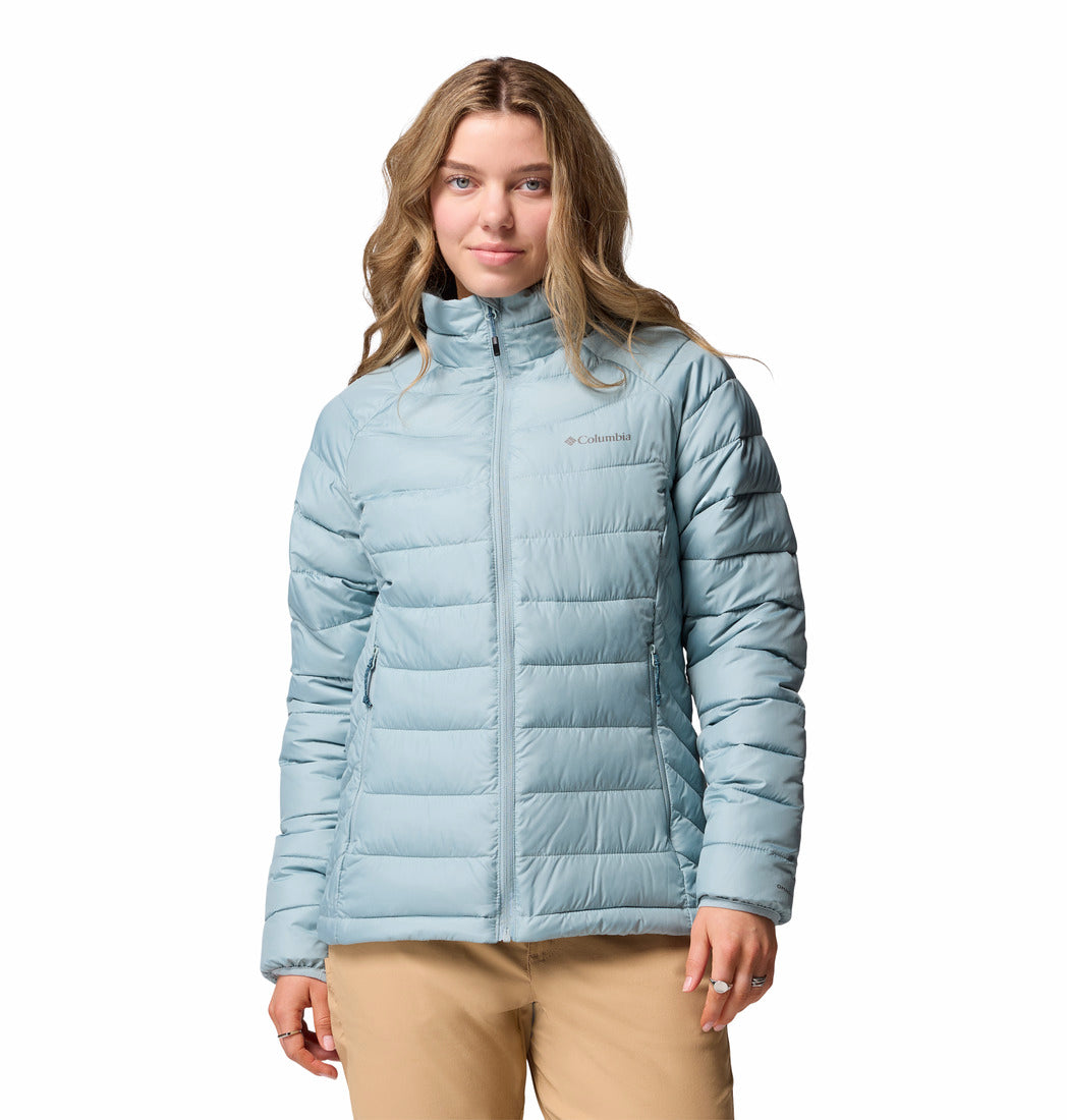 Womens Powder Lite™ Ii Full Zip Jacket-Crushed Blue