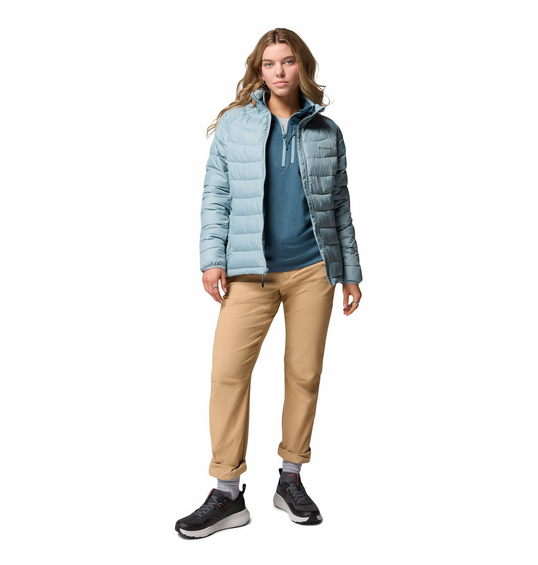 Womens Powder Lite™ Ii Full Zip Jacket-Crushed Blue