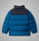 Columbia Boys Puffect II Puffer Jacket - Phoenix Blue/Black, back view