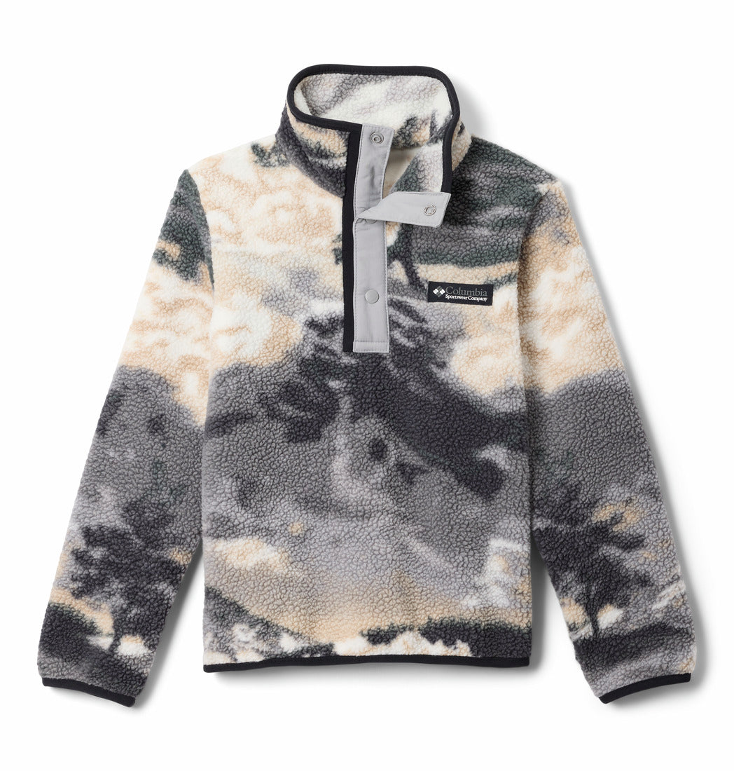 Columbia Boys Helvetia™ Ii Printed Half Snap Fleece-Shark Dreaming, front view