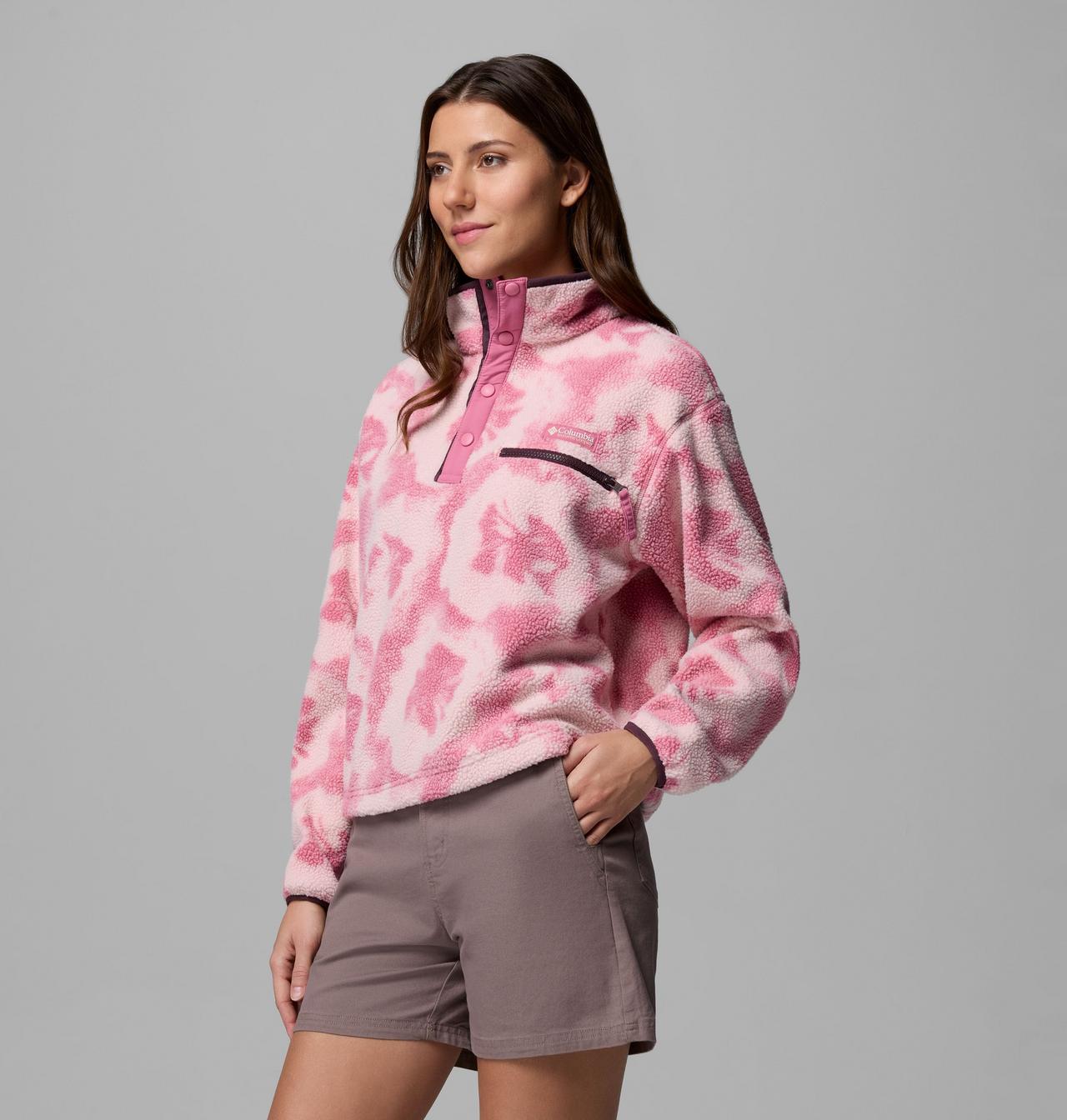 Womens Helvetia™ Ii Printed Cropped Half Snap-Rosette Sprayf