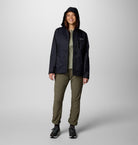 Womens Pouring Adventure™ Iii Jacket-Black-Model Full Front View