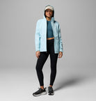Womens Pouring Adventure™ Iii Jacket-Marine Light-Jacket Opened View