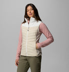 Womens Powder Pass™ Iii Hybrid Vest-Dark Stone  Sea-Side View