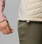 Womens Powder Pass™ Iii Hybrid Vest-Dark Stone  Sea-Pull String View