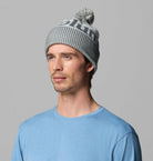 Columbia Unisex Polar Powder III Beanie - Sedona Sage / Safari / Tea Light, front view on model