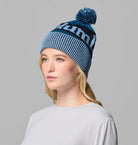 Columbia Unisex Polar Powder III Beanie - Rainy Day / Phoenix Blue / Black, additional model view