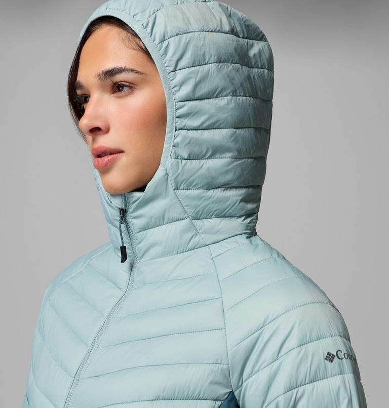 Womens Powder Pass™ Iii Hybrid Hdd Jacket-Crushed Blue