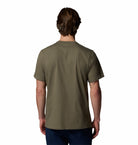 Columbia Mens Csc™ Basic Tee-Stone Green, back view