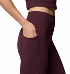 Columbia Womens Loneridge Legging in Moonvista, side pocket detail