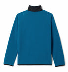 Columbia Boys Fast Trek Recycled Fleece Jacket - Phoenix Blue/Black, back view