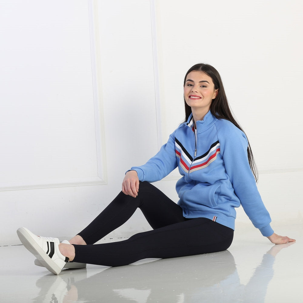 Ladies Nessa Legging - Navy-Side View