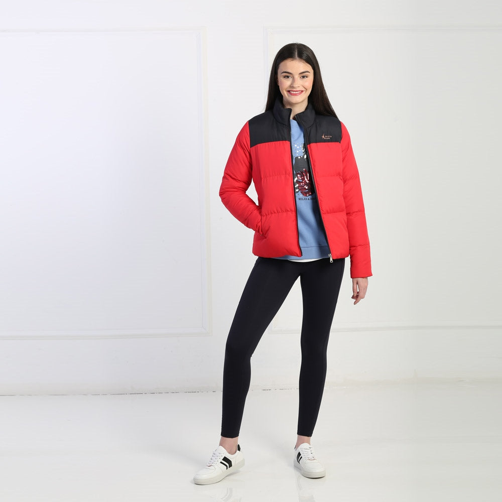 Ladies Nessa Legging - Navy-Model Front View