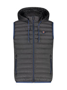 A Fish Named Fred Dark Grey Urban Adventurer Bodywarmer Dark Grey front view