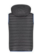 A Fish Named Fred Dark Grey Urban Adventurer Bodywarmer Dark Grey model front view