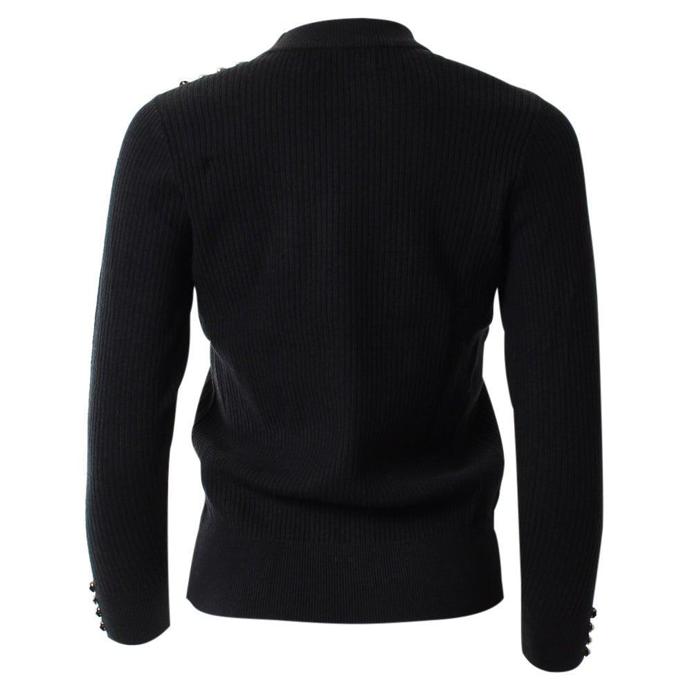 Ladies Petra Jumper - Black-Back View