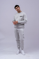 Supreme Being Vito Track Pant / Jogger - Powder Grey Powder Grey back view