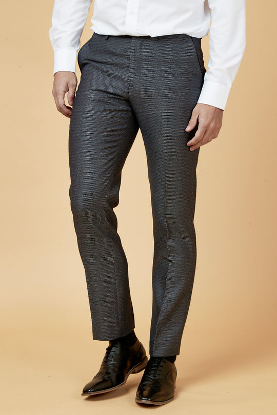 Spencer Charcoal Grey Trousers