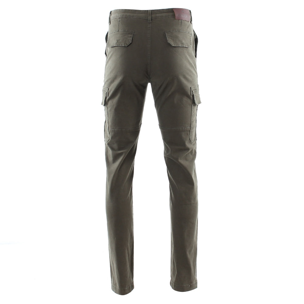 Back view of Henry cargo trousers