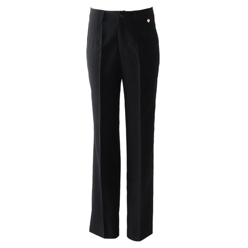 Ladies Nioise Trousers - Black-Front View