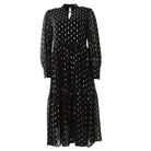 RANT & RAVE LADIES Lia Midi Dress - Black Black detail view