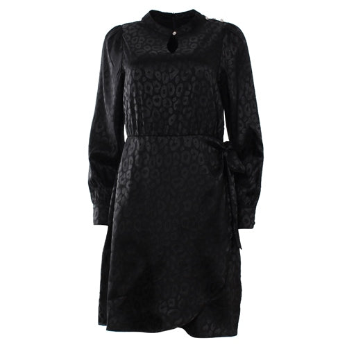 Ladies Nell Dress - Black-Ghsot Front View