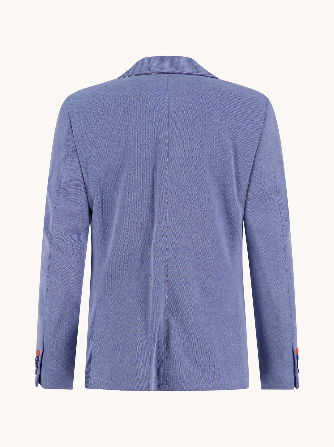 A Fish Named Fred  Blazer Piqué in jeans blue , back view