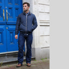 Kenrow Menswear Ted Bootcut Jeans DARK INDIGO front view