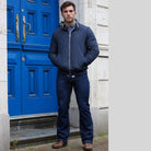 Kenrow Menswear Ted Bootcut Jeans DARK INDIGO model front view