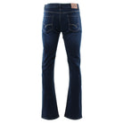 Kenrow Menswear Ted Bootcut Jeans DARK INDIGO back view