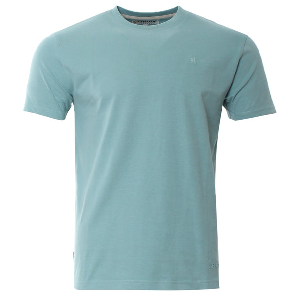 Men's Ken Teal Tee-Front View