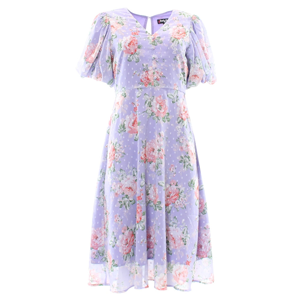 Ladies Alice Lilac Dress-Front View