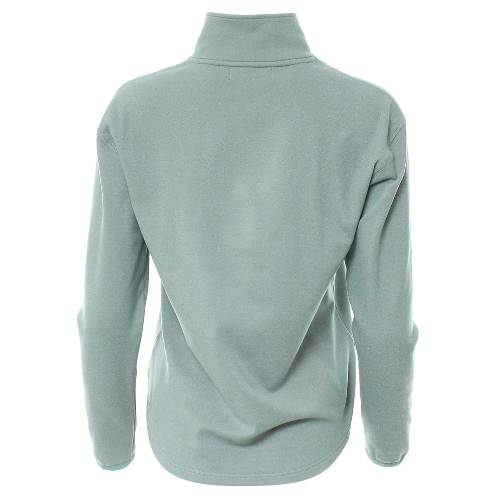 Ladies Relax & Renew Tessa Half Zip - Sage-Back View