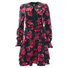 RANT & RAVE LADIES Zara Swing Mini Dress Magenta back view