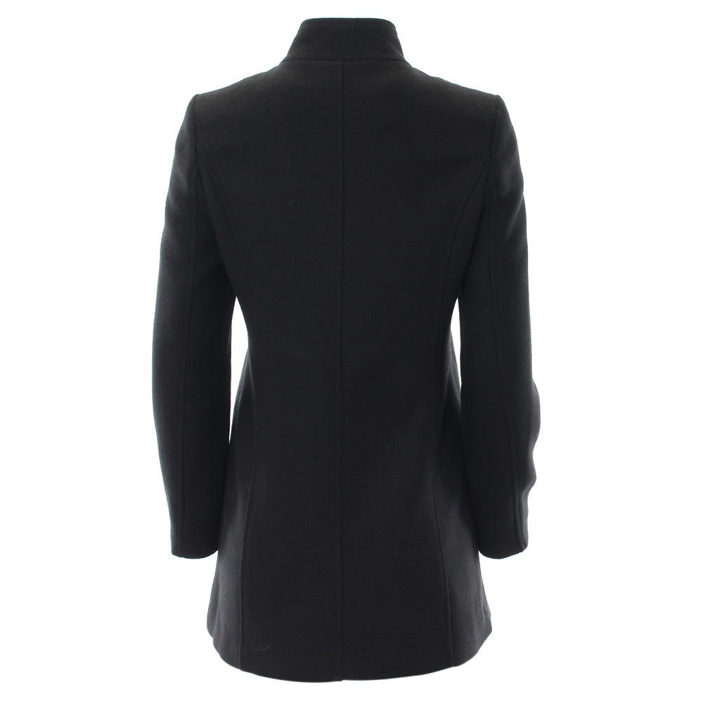 Ladies Ashley Black Coat-Back View