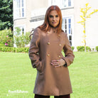 RANT & RAVE LADIES Ashley Camel Coat CAMEL front view