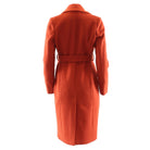 RANT & RAVE LADIES Mary-Kate Rust Coat RUST flat front view