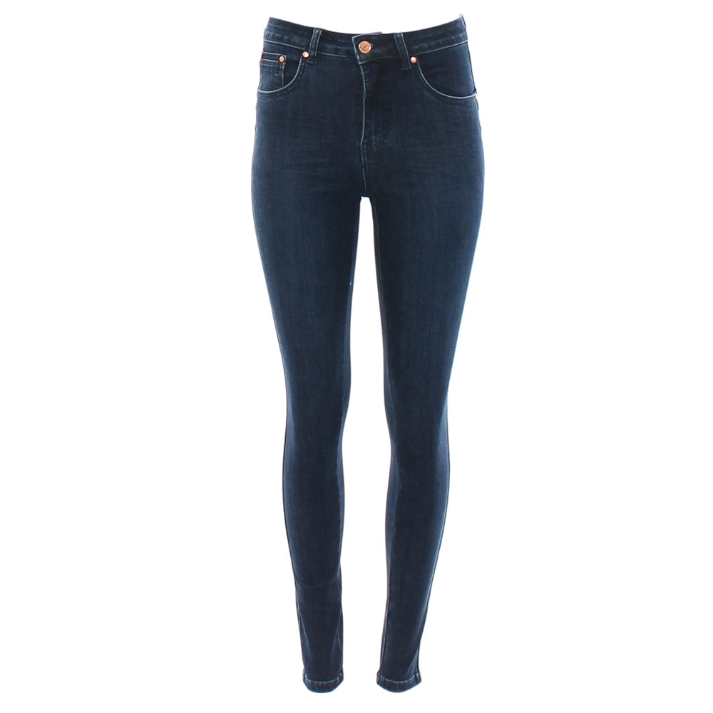 Ladies Blayne Skinny Tummy Tuck Jeans-Model Front View