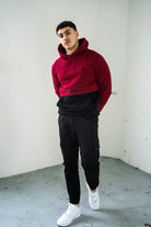 Supreme Being Viro Crimson Red Hoodie RED front view