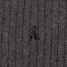 Swole Panda Marl Grey Bamboo Socks Grey detail view