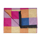 Swole Panda Multi Check Bamboo Scarf multi detail view