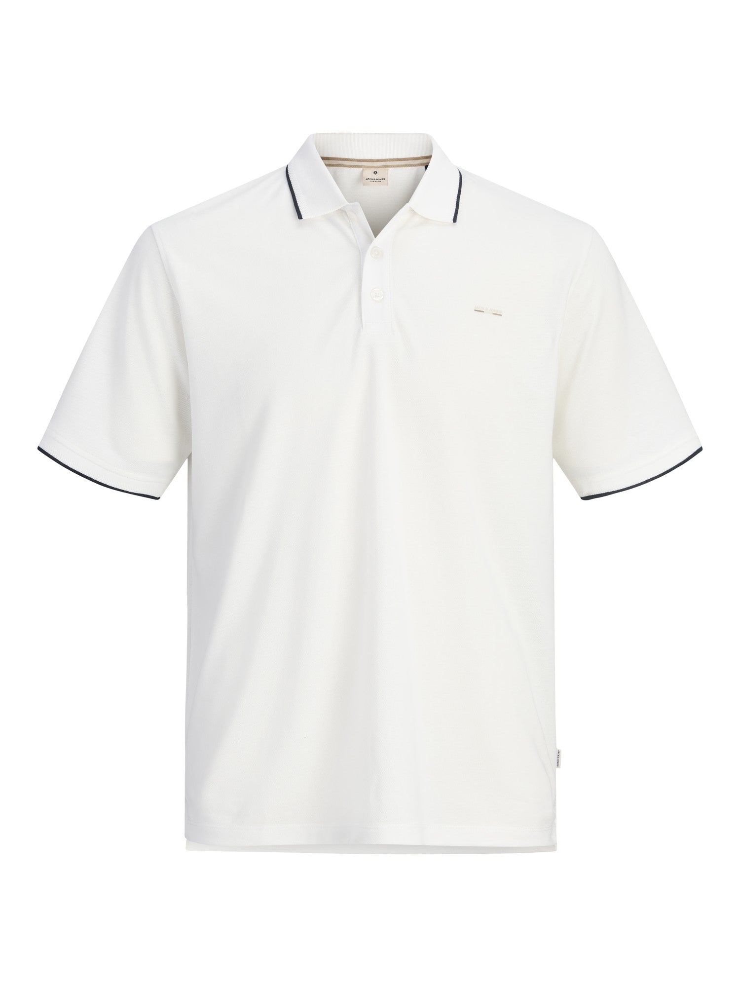 Alves Short Sleeve Junior Boy Polo-Cloud Dancer