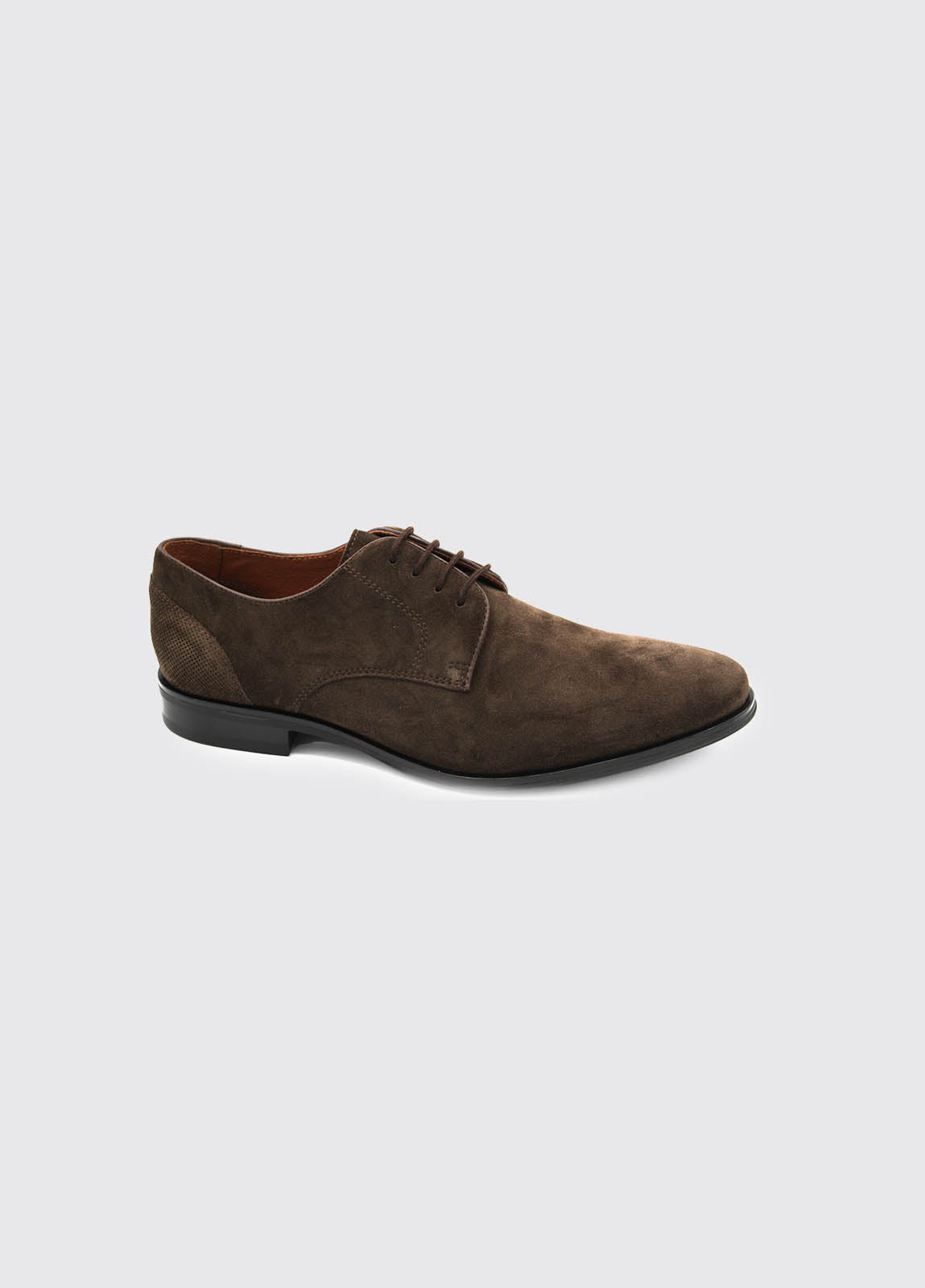 Dubarry Sarge Walnut Suede Shoe Walnut model front view