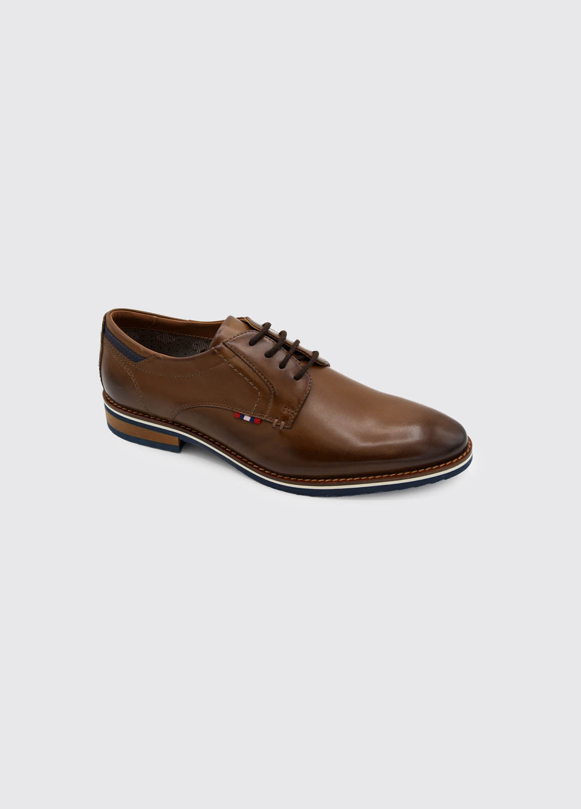 Dubarry Danny Tan Shoe Tan model front view