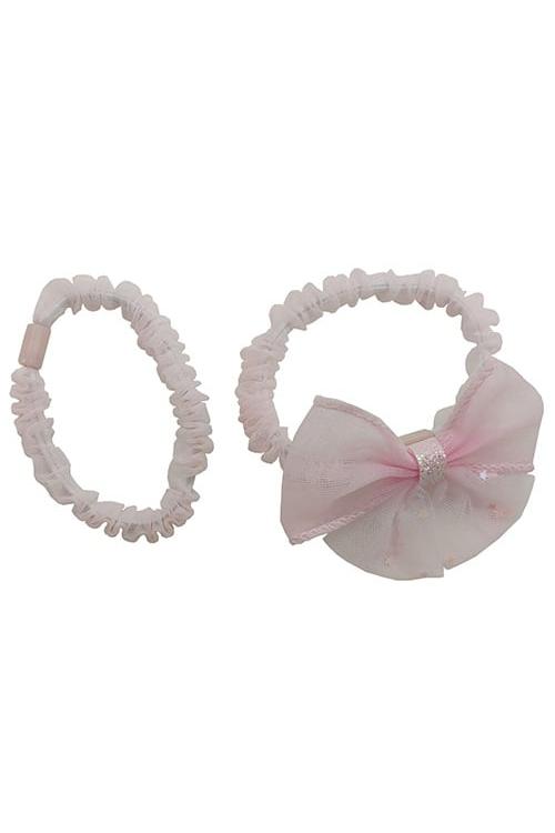 PULSE 2 Pack Bow Elastic Pink model front view